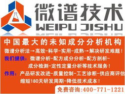 上海微譜化工技術服務 其他加工助劑產品列表及技術服務概述